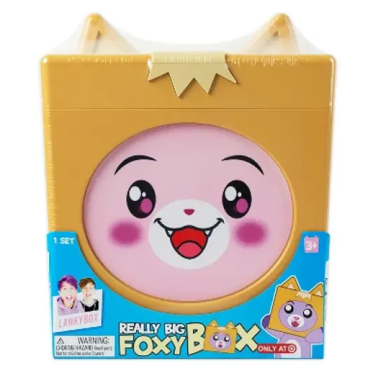 LankyBox Really Big Foxy Mystery Box Set (Target Exclusive): Includes Plush, Stickers & Figures, Educational Creativity image {2}