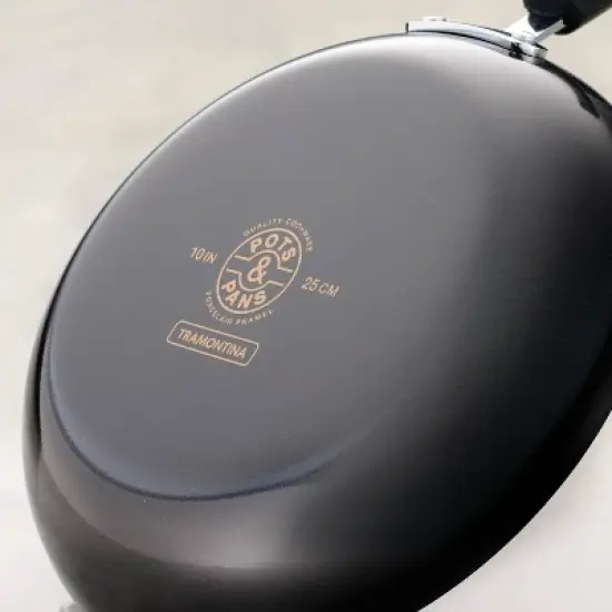 Tramontina Aluminum Non-Stick Fry Pan - Black image {3}