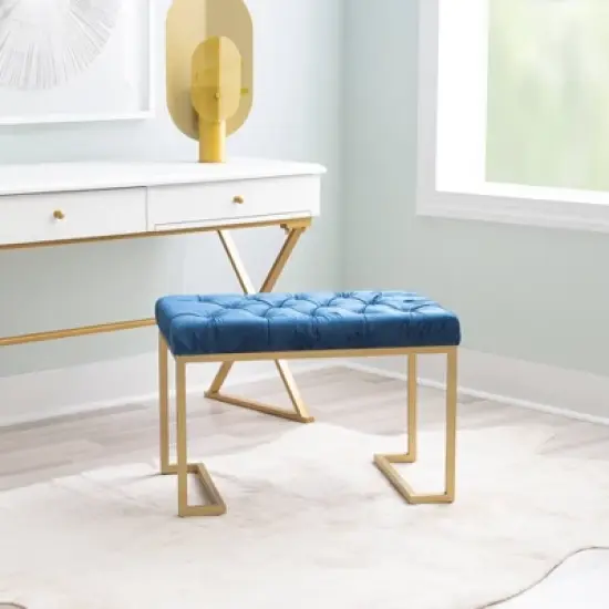 Beverly Bench Navy - Powell Company image {4}