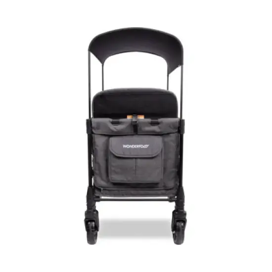 WONDERFOLD W4 Elite Pro Wagon Stroller - Charcoal Gray image {4}