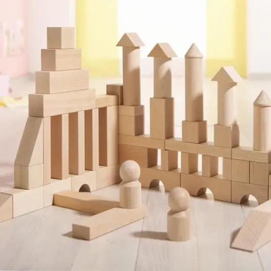 HABA Basic Building Blocks 60 Piece Large Starter Set (Made in Germany) image {2}