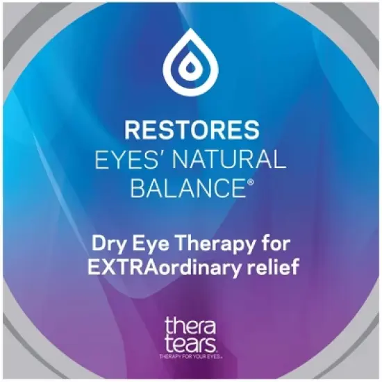 TheraTears Extra Dry Eye Therapy Preservative Free Lubricant Eye Drops - 30ct image {5}