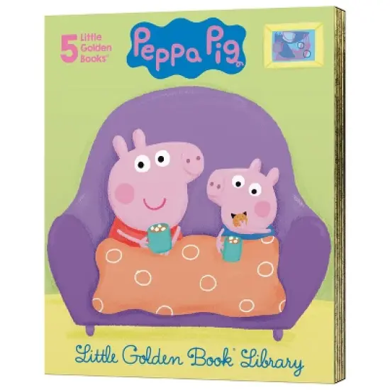 Peppa Pig Little Golden Book Boxed Set (Peppa Pig) - by  Courtney Carbone (Mixed Media Product) image {1}