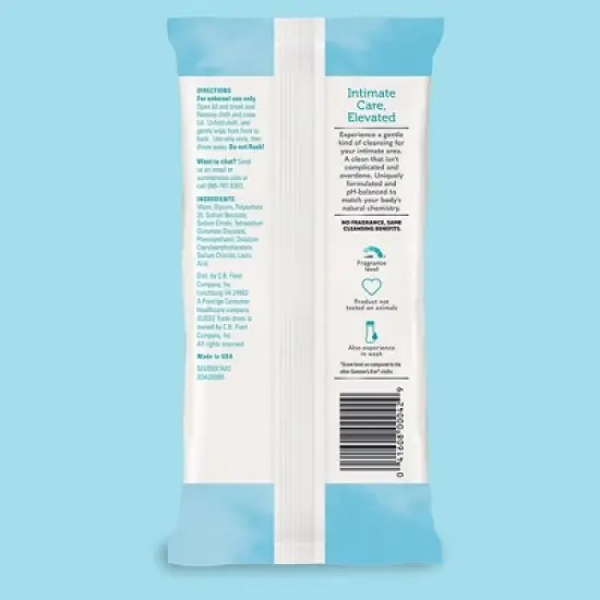 Summer's Eve Fragrance Free Feminine Cleansing Wipes - 32ct image {7}