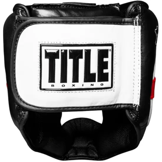 Title Boxing Universal No-Contact Training Headgear 2.0 - Black/White/Red image {2}