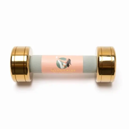 Blogilates Dumbbell - Gold 5lbs image {1}