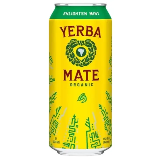 Guayaki Yerba Mate Enlighten Mint - 15.5 fl oz Can image {2}