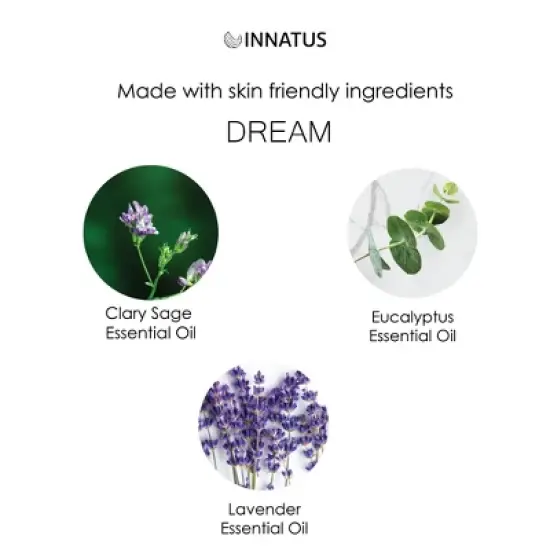 Innatus Dream Essential Oil Blend &ndash; Aromatherapy for Relaxation & Respiratory Health, MAde in USA-IN-1066 image {3}