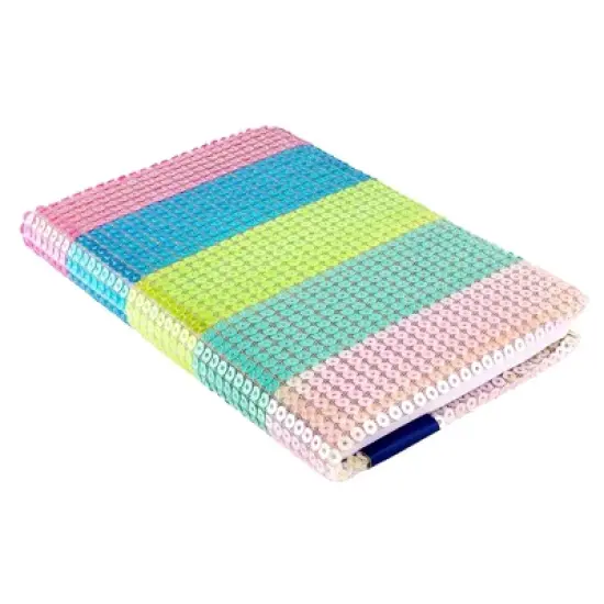 Lena + Liam 5"x7" Sequin Stripe Bound Journal image {1}