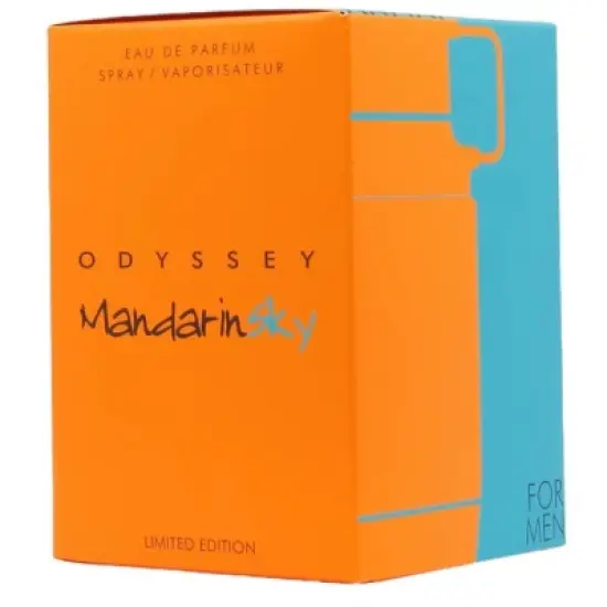 Armaf Odyssey Mandarinsky Limited Edition for Men &ndash; 3.4 fl oz Eau de Parfum Spray, Long Lasting Citrus Woody Fragrance image {5}