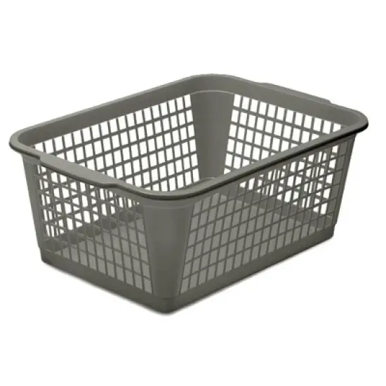 YBM HOME Plastic Perforated Storage Basket Bin Office Drawer, Shelf Desktop CountertopTray Organizer 32-1184 image {4}