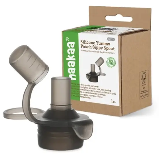 Haakaa Silicone Yummy Pouch Sippy Spout image {9}