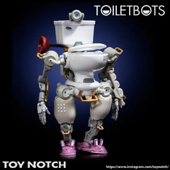 FC-01 Toiletbots Set of 2 | Toy Notch Fun Connection Action figures image {4}