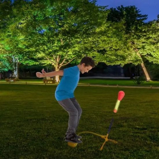 Stomp Rocket Day or Night Rockets with Bright LED Lights image {1}