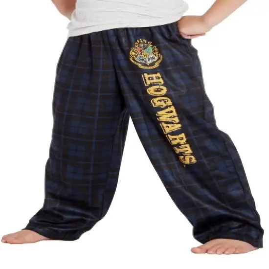 Intimo Harry Potter Big Boys Houses Plaid Pajama Lounge Pants image {6}