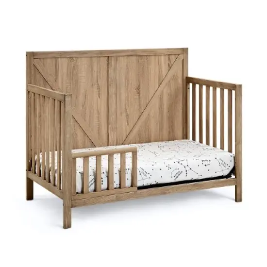 Suite Bebe Barnside 4-in-1 Convertible Crib - Beached Oak image {3}