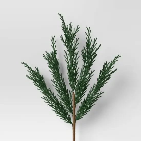 4pc Christmas Pick Set 2 Cedar Picks 2 Norfolk Pine - Wondershop&trade; image {2}