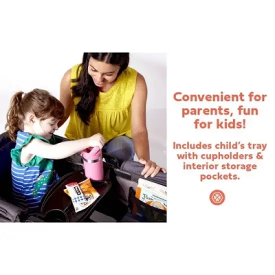 Gladly Family Anthem4 Baby Wagon Stroller - Adventure Bundle Graphite image {10}