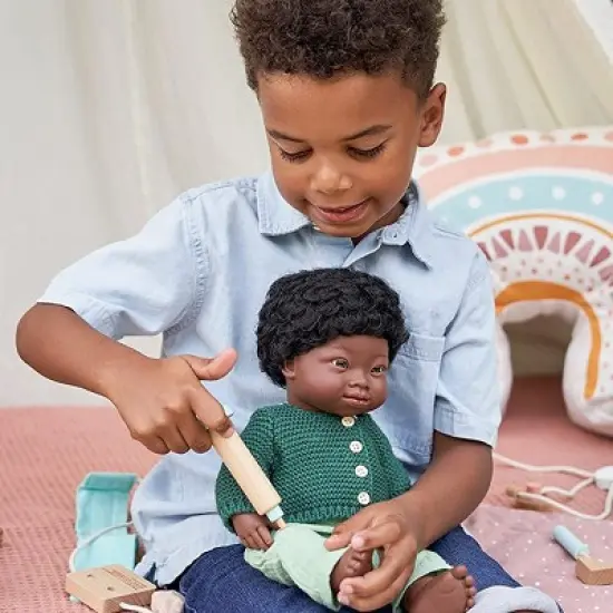 Miniland Wooden Doll Medical Set image {1}