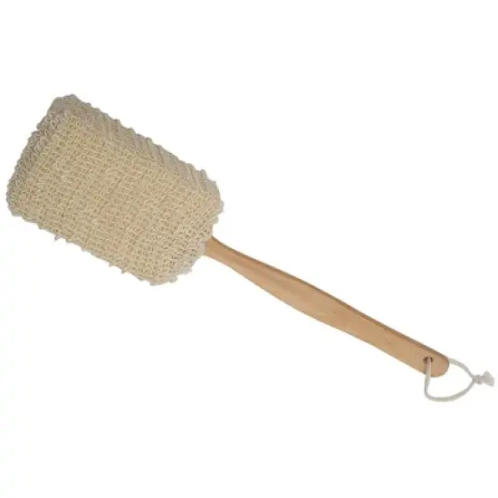 Evideco French Home Goods Natural Wood Bath Brush Collection: Deep Cleansing and Relaxing image {8}