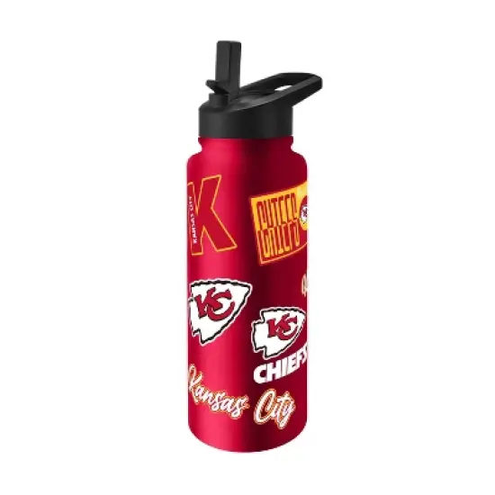 NFL Kansas City Chiefs Dreamweave Quencher Bottle - 34oz image {1}