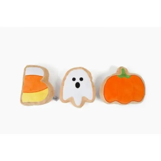 Midlee Boo Sugar Cookie Halloween Plush Dog Toys image {7}