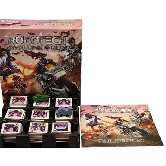 Strange Machine Games: Robotech: Cyclone Run, Ages 10+ image {4}