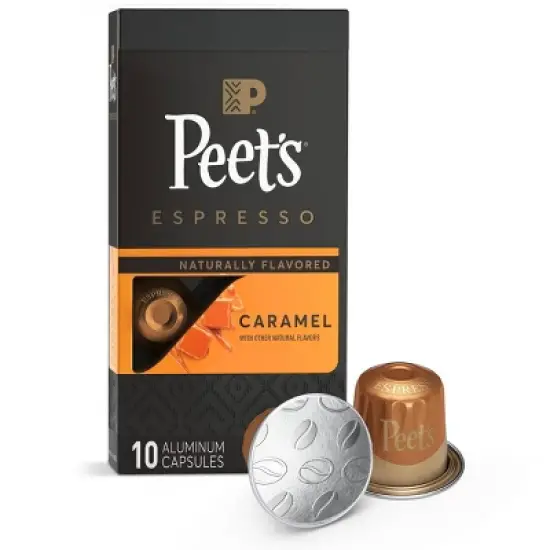 Peet's Coffee Caramel Dark Roast Espresso Capsules - 10ct image {6}