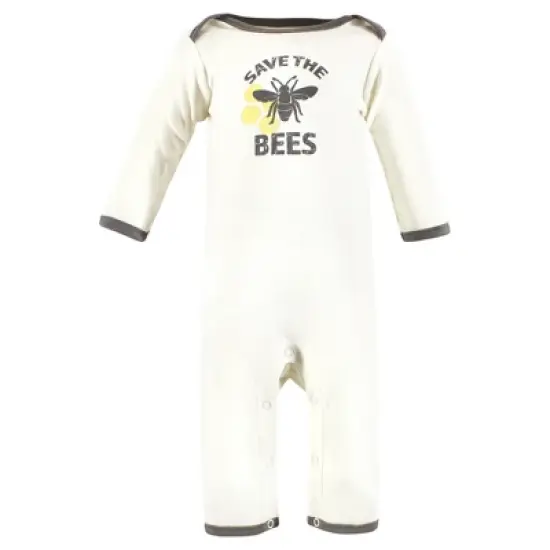 Touched by Nature Organic Cotton Coveralls, Save The Bees image {2}