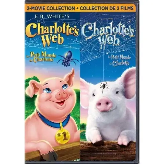 Charlotte's Web (1973) / Charlotte's Web (2006) (DVD)(2020) image {1}