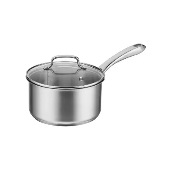 Cuisinart Classic 2.5qt Stainless Steel Saucepan with Cover - 831925-18 image {2}