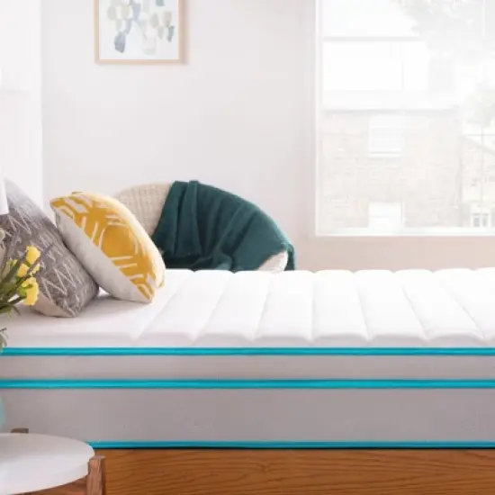 Linenspa Essentials 10" Spring and Memory Foam Hybrid Mattress image {2}