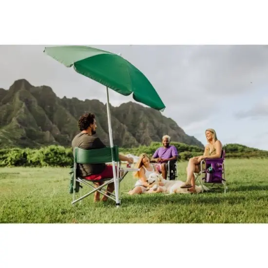 MLB Oakland Athletics Outdoor Sports Chair - Hunter Green image {7}