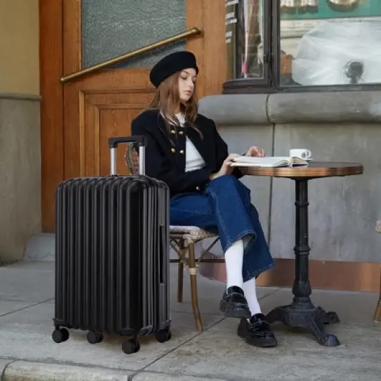 Dexmalle Luggage with Cup Holder & USB Port & Phone Holder image {2}