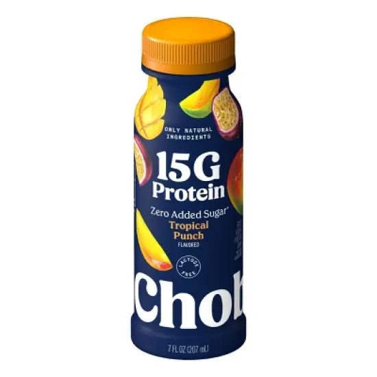 Chobani 15g Tropical Punch Greek Yogurt Drink - 7 fl oz image {9}