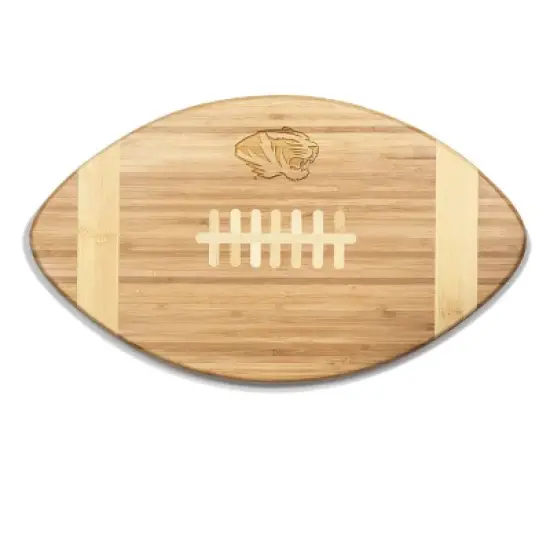 NCAA Mizzou Tigers Touchdown! Football Cutting Board & Serving Tray - Brown image {3}