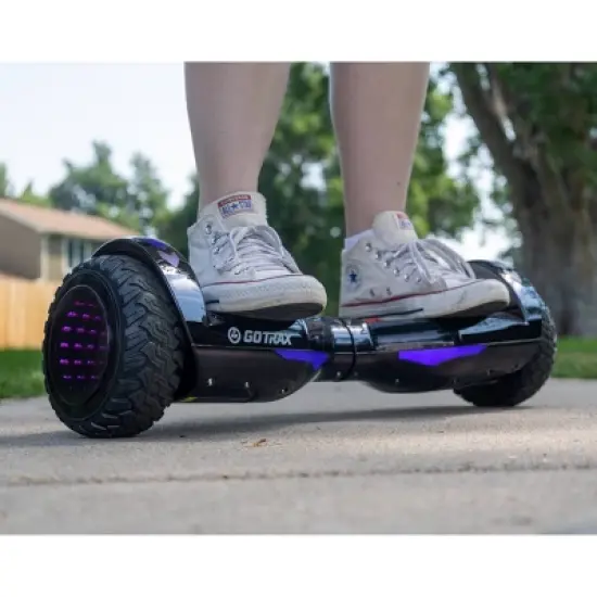 GoTrax Nova Pro Bluetooth Hoverboard - Black image {4}