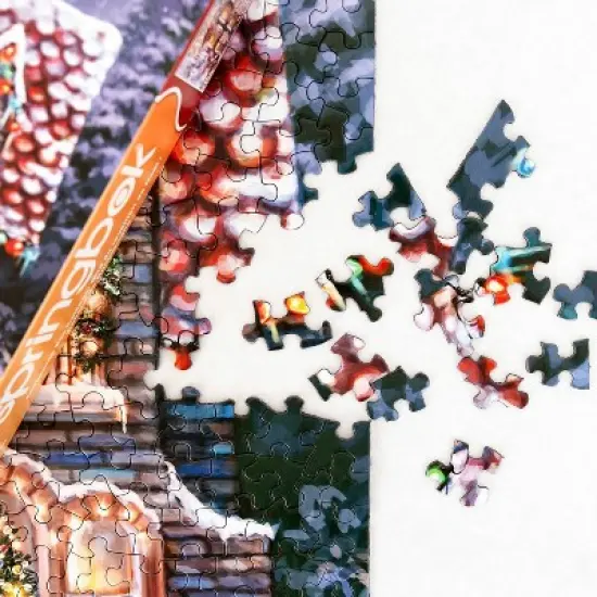 Springbok Christmas Eve Cottage Jigsaw Puzzle - 1000pc image {4}