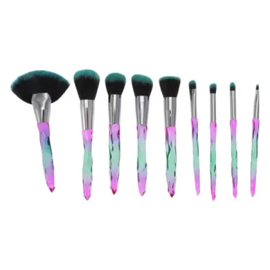 Unique Bargains Durable Lightweight Makeup Brush Set 10 Pcs image {6}