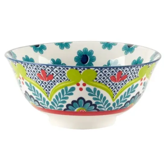 Certified International Set of 6 30pcTalavera All Purpose Bowls image {7}