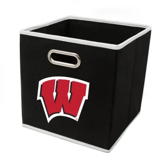 NCAA Wisconsin Badgers 11" Storage Bin image {1}