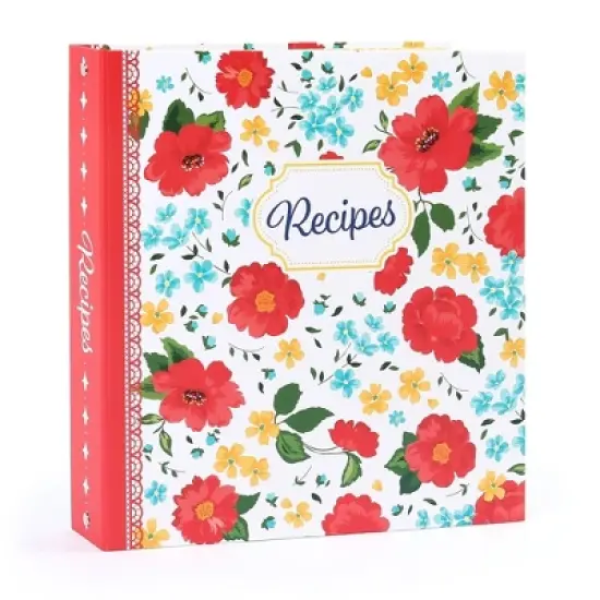 LotFancy Recipe Binder 8.5"x11", 40 Recipe Cards Blank Kitchen Cookbook Binder Organizer Kit image {9}