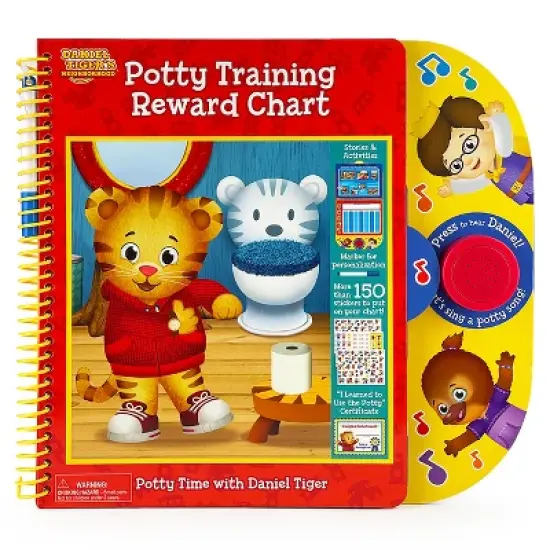 Daniel Tiger Potty Training Reward Chart - by  Cottage Door Press (Mixed Media Product) image {1}