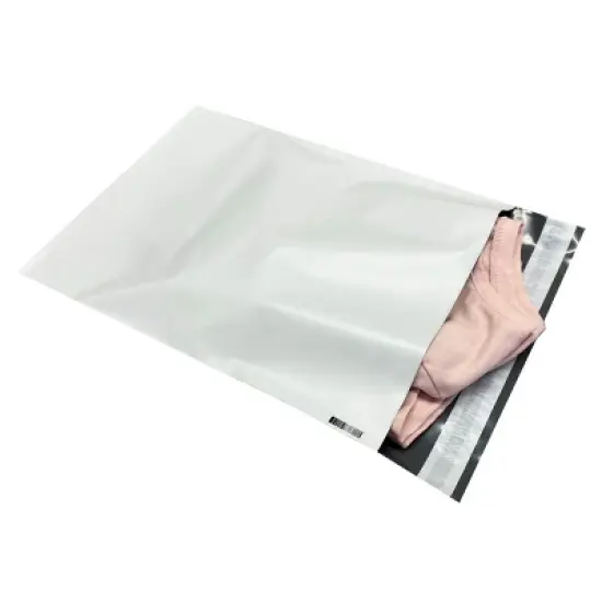 UOFFICE Pack of 1000 Bulk Poly Mailers Bags 10"x13" - #3 White Self Sealing Envelopes image {6}