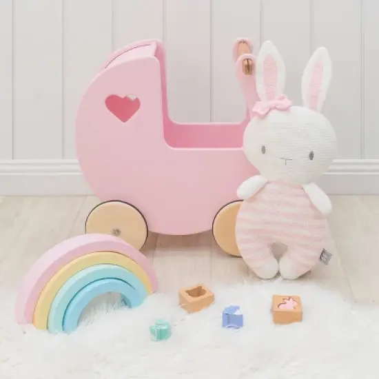 Living Textiles Baby Stuffed Animal - Bella Bunny image {2}