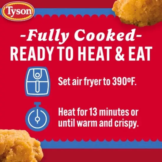 Tyson Any'tizers Frozen Crispy Boneless Chicken Bites - 24oz image {3}