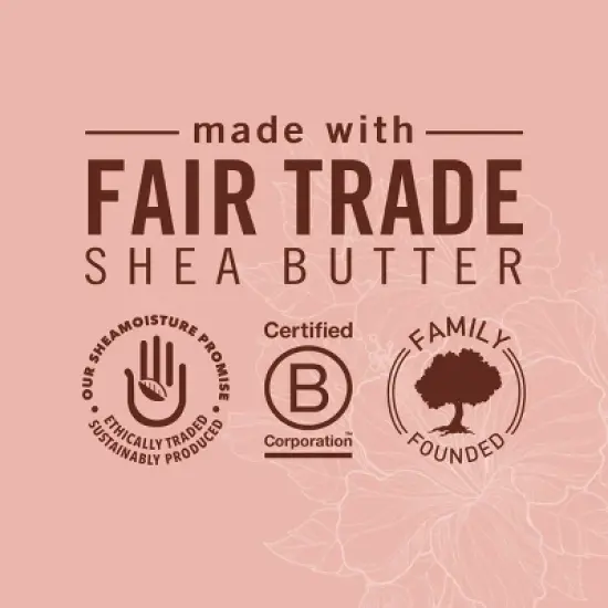 SheaMoisture Smoothie Curl Enhancing Cream for Thick Curly Hair Coconut and Hibiscus image {6}