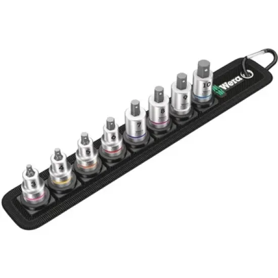 Wera Belt B 2 Zyklop In-Hex-Plus bit socket set with holding function image {1}