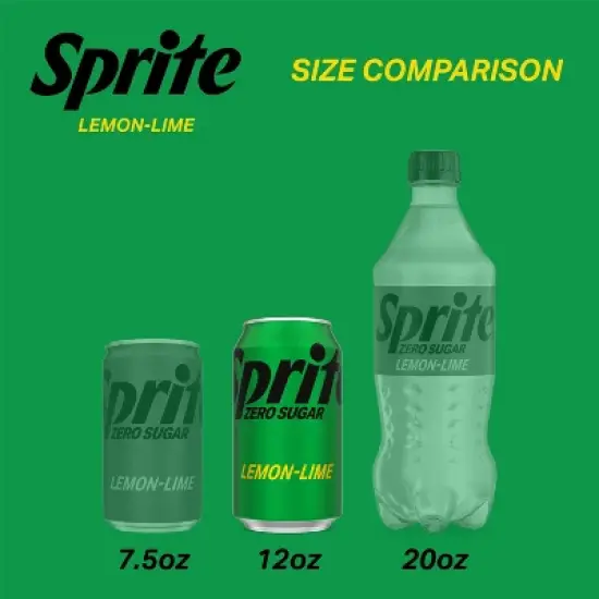 Sprite Zero Soda - 12pk/12 fl oz Cans image {4}