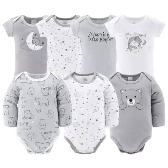 The Peanutshell Celestial Bears 23-Piece Layette Gift Set in Grey/White 0-3 months image {1}